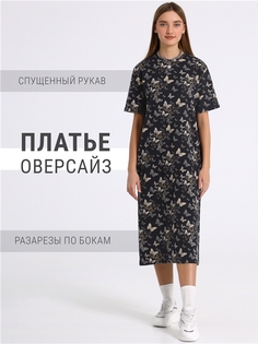 Платье женское Апрель 1ЖПК4270804н черное 100/164