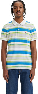 Футболка мужская Levis Men Housemark Polo голубая S Levis®