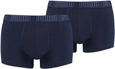 Комплект трусов мужских PUMA BASIC TRUNK 2P синих S