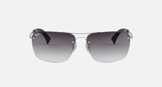 Солнцезащитные очки унисекс Ray-Ban RB3607 серые прозрачные