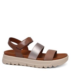 Сандалии женские GEOX D45SZB коричневые 37 EU