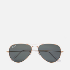 Солнцезащитные очки мужские Ray-Ban Aviator Classic Polarized серые