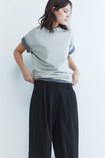 Футболка женская Befree 2411120023-13 зеленая XS