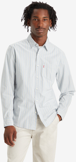 Рубашка мужская Levis Men Classic 1 Pocket Standard Fit Shirt голубая S Levis®