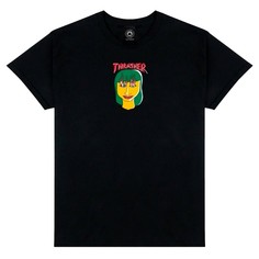 Футболка мужская Thrasher Talk Sht черная L