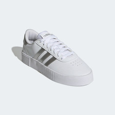 Кеды женские Adidas COURT BOLD белые 8 UK