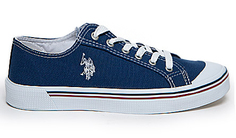 Кеды мужские U.S. POLO Assn. S081SZ0330Y20LINEN-O_VR синие 41 RU