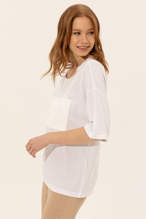 Лонгслив женский U.S. POLO Assn. G082SZ0110FARZE белый XS