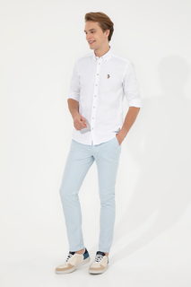 Брюки мужские U.S. POLO Assn. G081SZ0780HELGE голубые 29