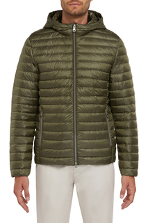 Пуховик мужской GEOX M3625FT2449F3415 зеленый 56 EU