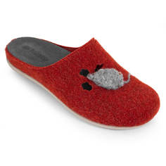 Тапочки женские Inblu 333439591 красные 40 RU