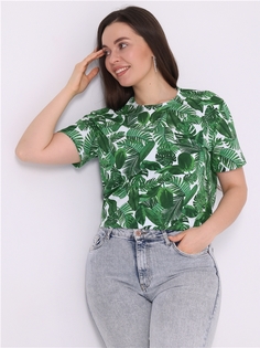 Футболка женская Апрель 280жен001нР зеленая 116/164