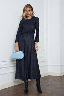 Платье женское by Ksenia Avakyan 32-00 синее 52 RU