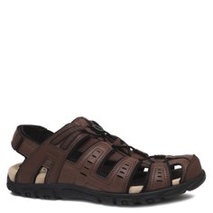 Сандалии мужские GEOX U4524C коричневые 40 EU