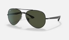 Солнцезащитные очки унисекс Ray-Ban RB3675 зеленые