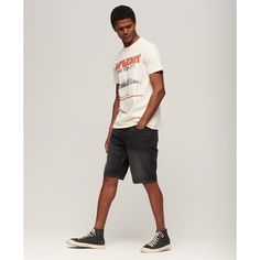 Футболка мужская Superdry M1011741A белая S