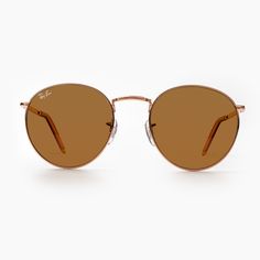 Солнцезащитные очки унисекс Ray-Ban RB3637 коричневые