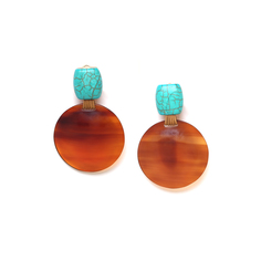 Серьги из бижутерного сплава Nature Bijoux NB24.1-12-79367, говлит