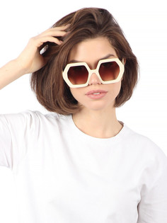 Солнцезащитные очки женские Pretty Mania DD085 коричневые
