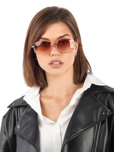 Солнцезащитные очки унисекс Pretty Mania DT012 коричневые