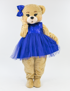 Ростовая кукла унисекс Медведь Mascot Costume Медв21 бежевый 44-52 RU