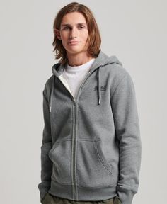 Толстовка мужская Superdry M2013116A серая M