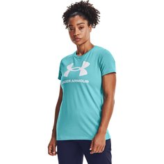 Футболка женская Under Armour Live Sportstyle Graphic SS Tee синяя XS