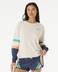 Толстовка женская Rip Curl 027WFL бежевая S
