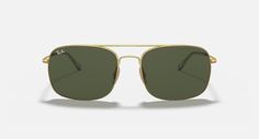 Солнцезащитные очки унисекс Ray-Ban RB3611 золотые