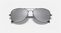 Солнцезащитные очки унисекс Ray-Ban RB8301 черные/серые