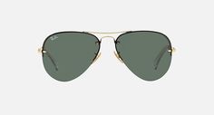 Солнцезащитные очки унисекс Ray-Ban RB3449 золотые/черные