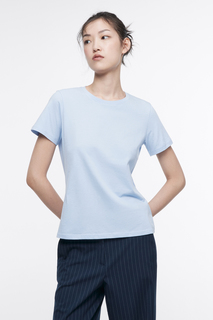 Футболка женская Befree 2411120010-41 голубая L