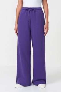 Брюки женские Baon B2923513 фиолетовые 2XL