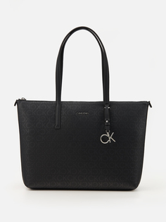 Сумка Calvin Klein для женщин, шоппер, размер OS, чёрная-0GJ, K60K609876
