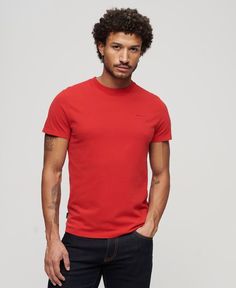 Футболка мужская Superdry M1011245A красная 3XL