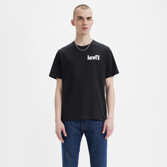 Футболка мужская Levis Men Relaxed Fit Graphic Tee черная XS Levis®