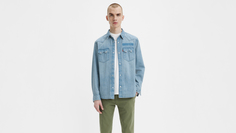 Джинсовая рубашка мужская Levis Men Sawtooth Relaxed Fit Western Shirt голубая XL Levis®