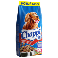 Сухой корм для собак Chappi Сытный мясной обед, Говядина с овощами и травами2,5кг