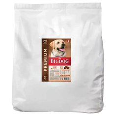 Сухой корм для собак BIG DOG, для средних и крупных пород, индейка, 10 кг Зоогурман