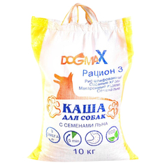 Каша для собак ДогМакс, рацион 3, 10 кг Dogma X