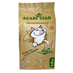 Сухой корм для кошек Acari Ciar Holistic, для стерилизованных, индейка, 1,5 кг