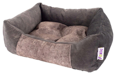 Лежак для животных Foxie, Prestige Grey, 70x60 см