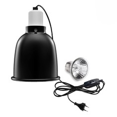 Светильник для террариума Mobicent LST145-50, ультрафиолетовый, черный, металл, 50 Вт