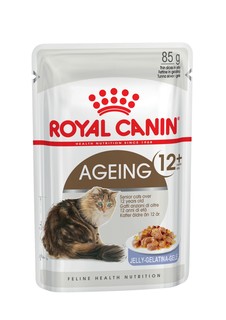 Влажный корм для кошек Royal Canin Ageing 12+, старше 12 лет, мясо в желе, 12шт по 85г