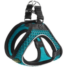 Шлейка для собак HUNTER Hilo Comfort, нейлон, полиэстер, пластик, зеленый 48 - 58 см