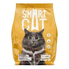 Сухой корм Smart Cat с курицей для кошек 5 кг