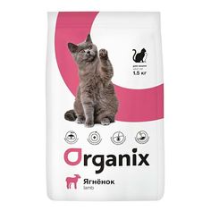 Сухой корм Organix Adult Cat Lamb с ягненком для кошек 1,5 кг