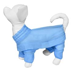 Комбинезон для собак Yami-Yami от клещей для джек-рассел-терьера голубой XL