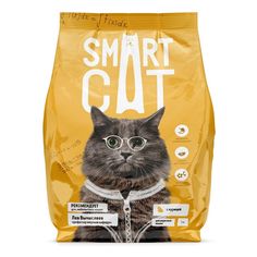 Сухой корм Smart Cat с курицей для взрослых кошек 1400 г