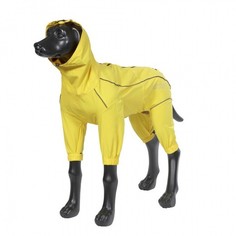 Комбинезон для собак RUKKA Pets Protect, унисекс, желтый, длина спины 40